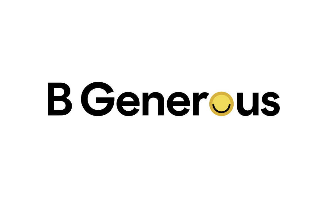B Generous logo
